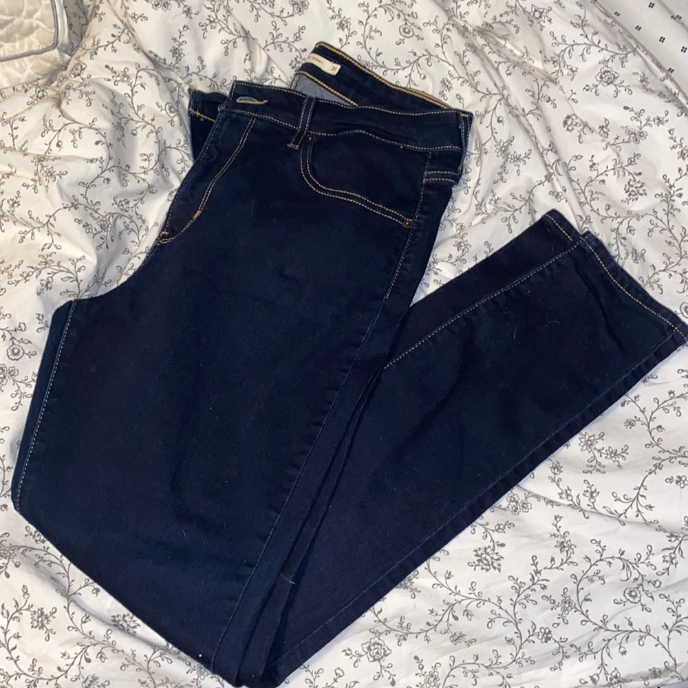 Newer Levi 721 High Rise Skinny